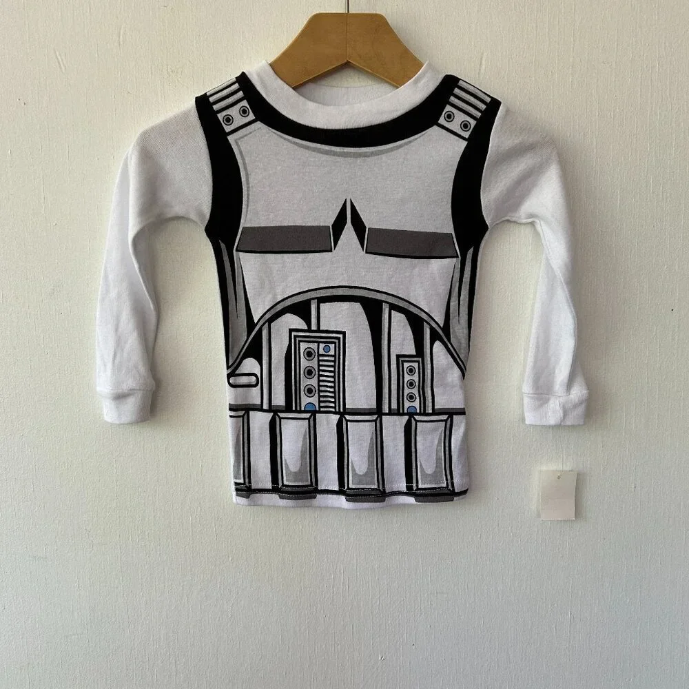 Star Wars‎ Pajama Top Kids 2T NWT TOP ONLY PJs Cozy Costume Halloween Dress Up